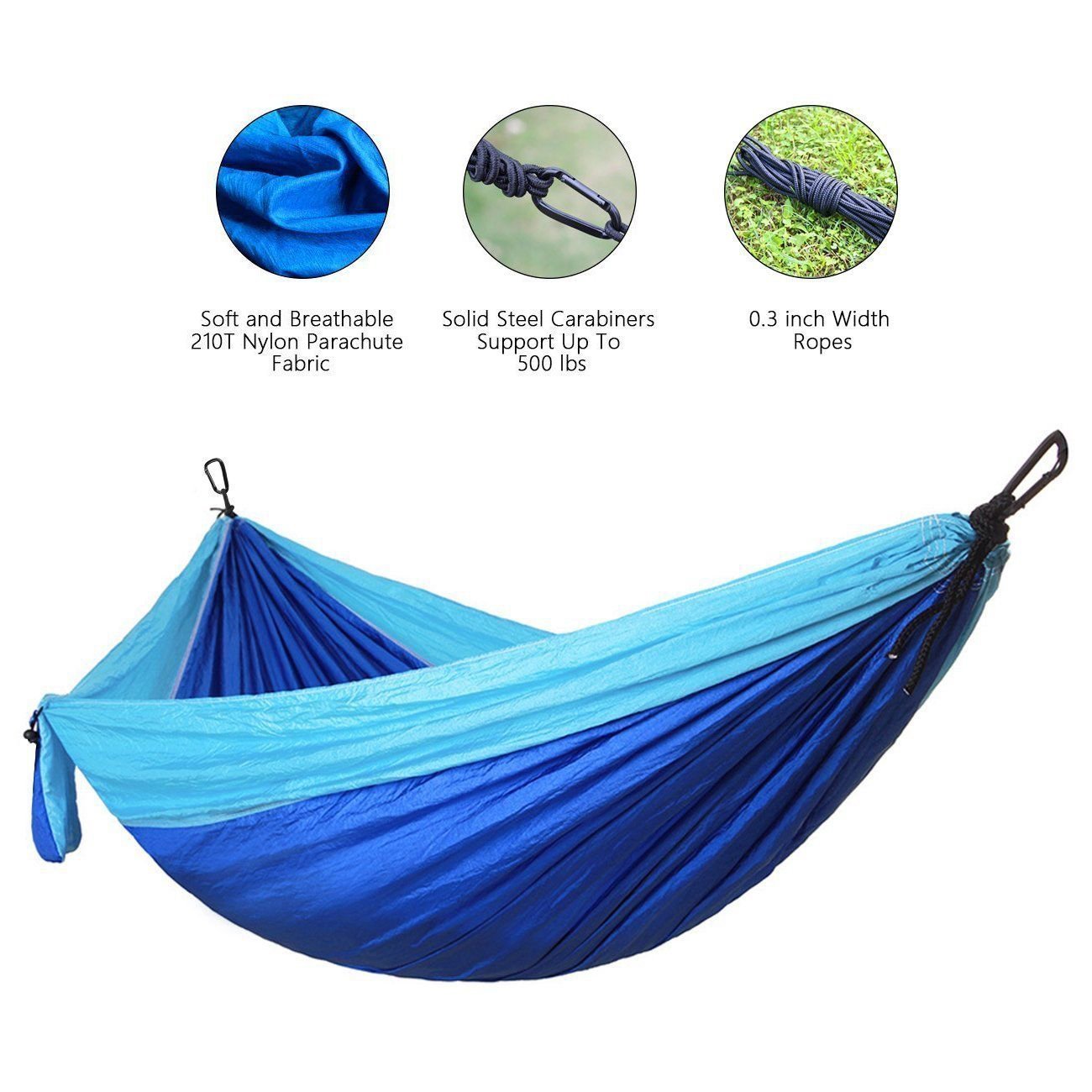 Portable Parachute Hammock(1 Set)