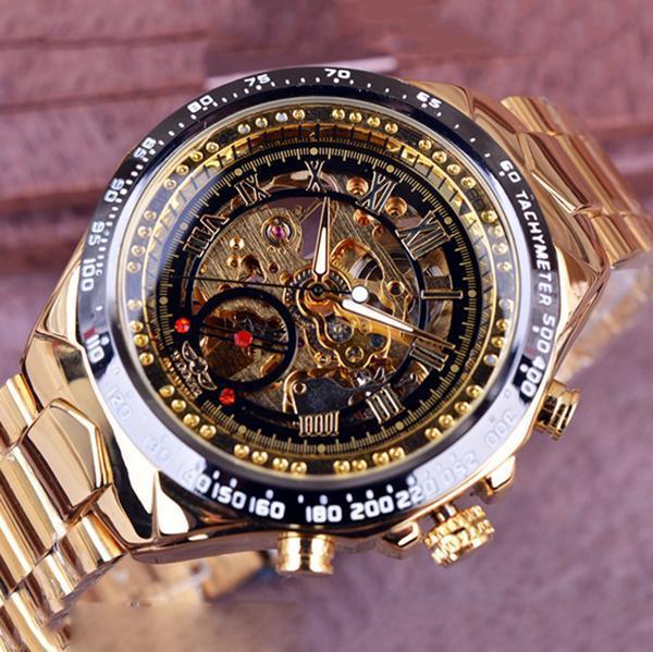 Men’s Skeleton Automatic Mechanical Watch