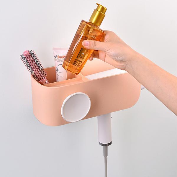 Wall Mount Hair Dryer Rack