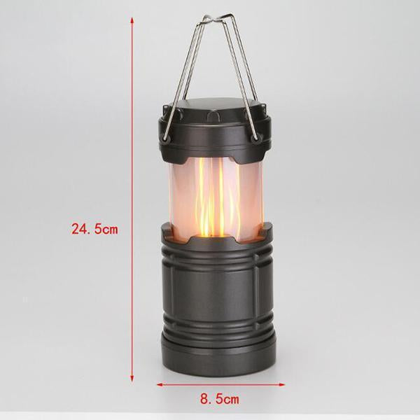 LED Stretch Flame Lampe