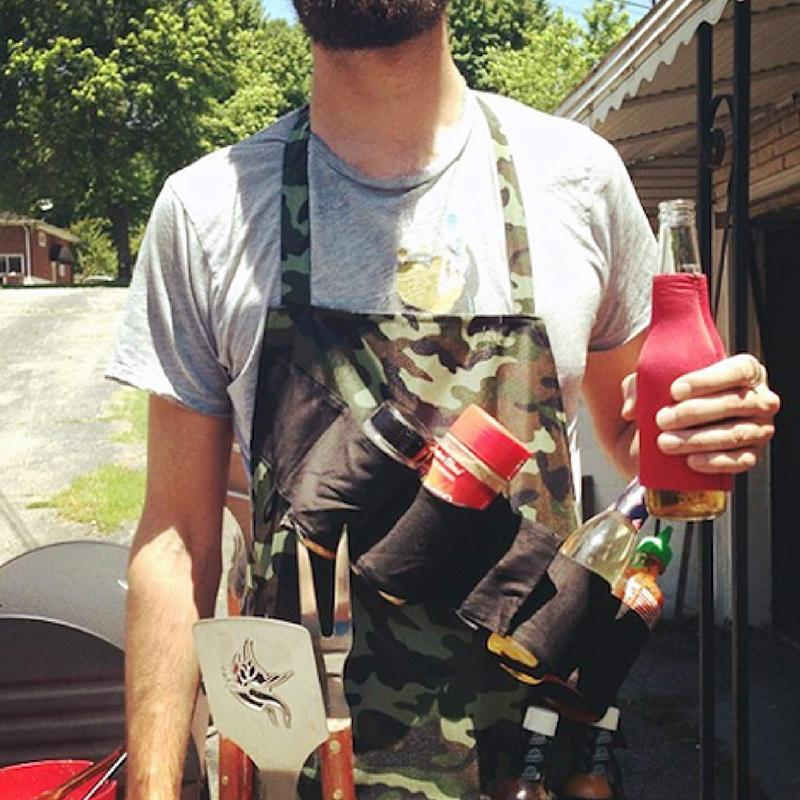 Unique Camouflage Grilling Apron