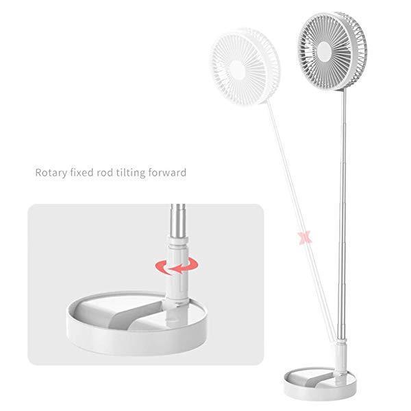 Telescopic Folding USB Charging Fan