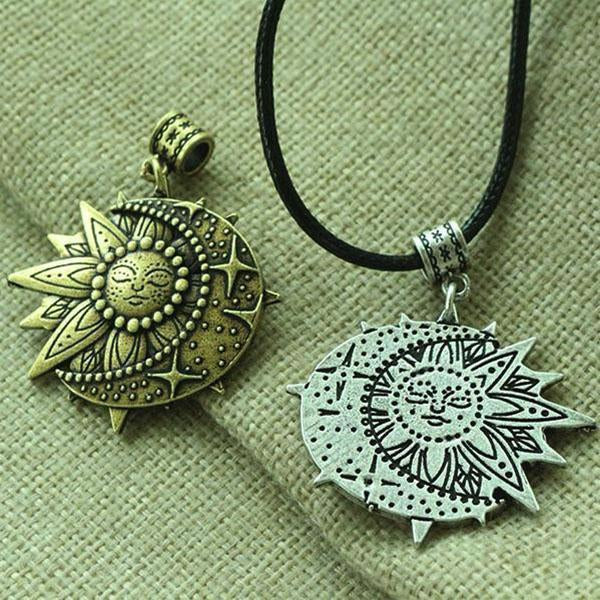 Celestial Balance Pendant Necklaces