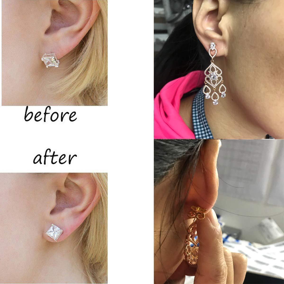 Hypoallergenic Earring Lifts (2Pair)-Buy more save more!!