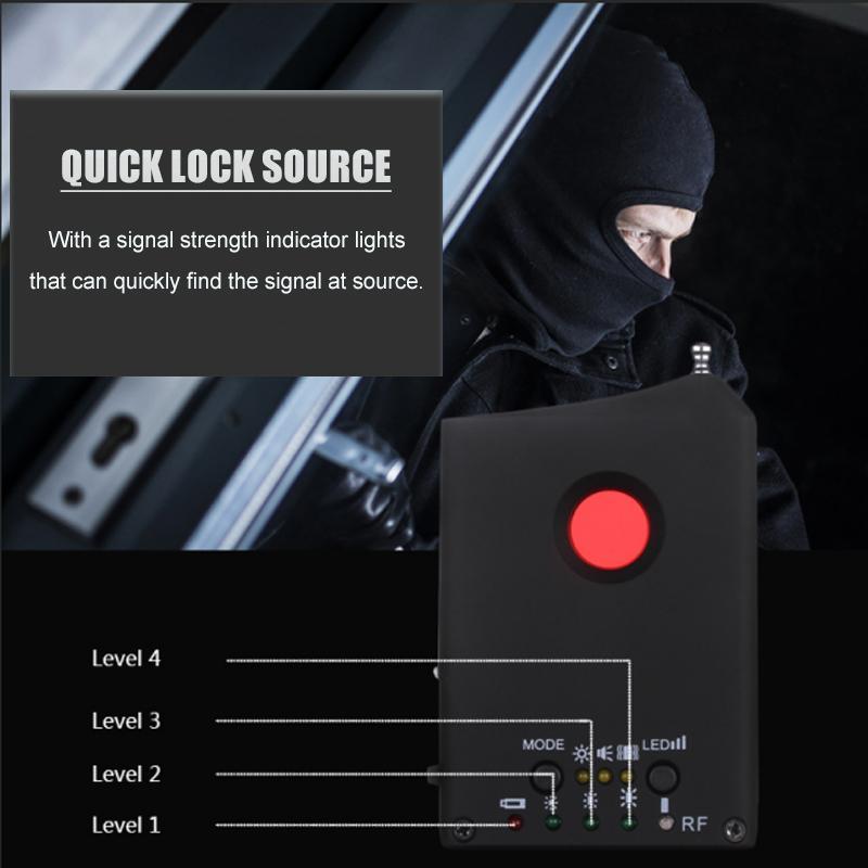 Anti-Spy Hidden Camera Signal Detector