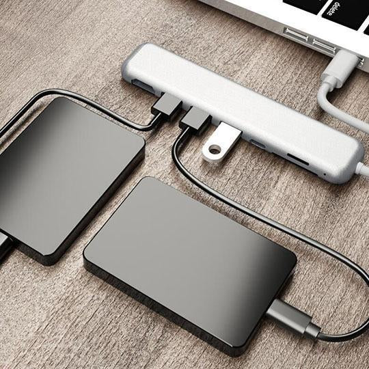 Eight-in-one Macbook Extender