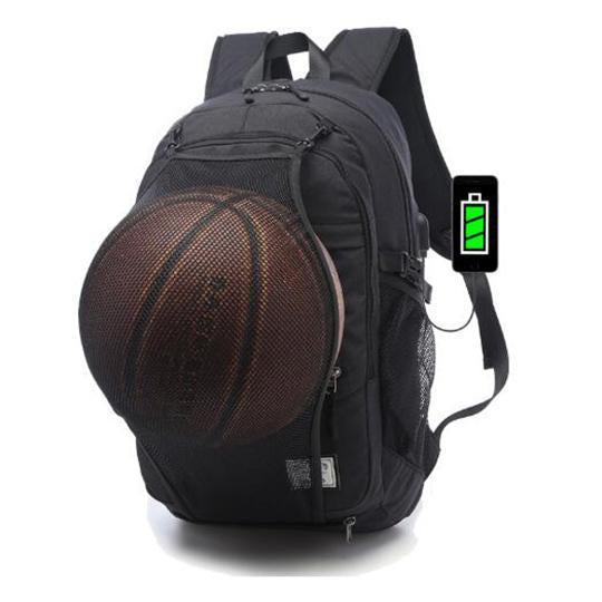 USB Shoulder Sports Basketball Bag