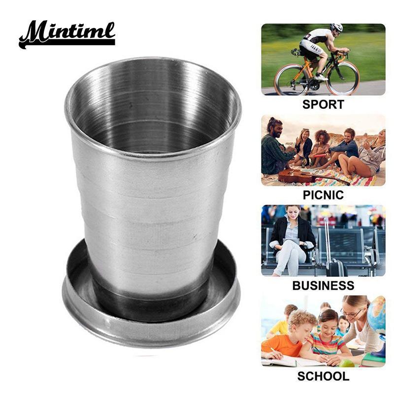 Stainless Steel Folding Cup(1 Set)