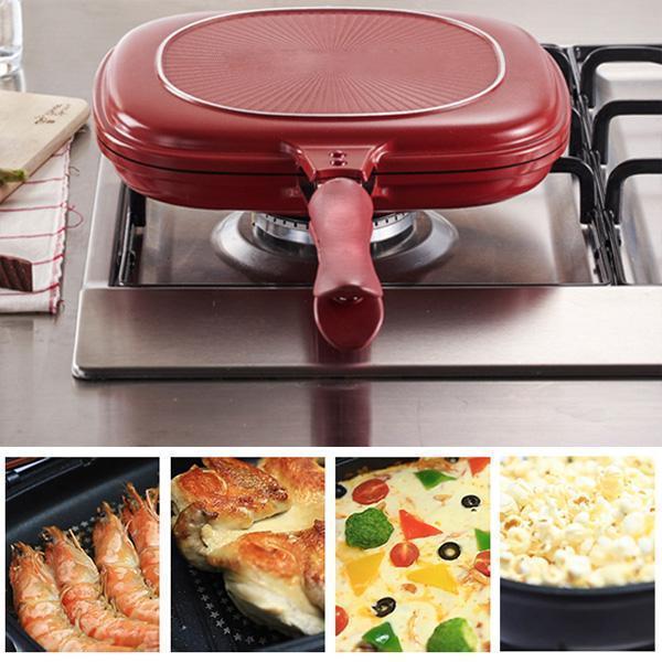 Square Double-sided Frying Pan