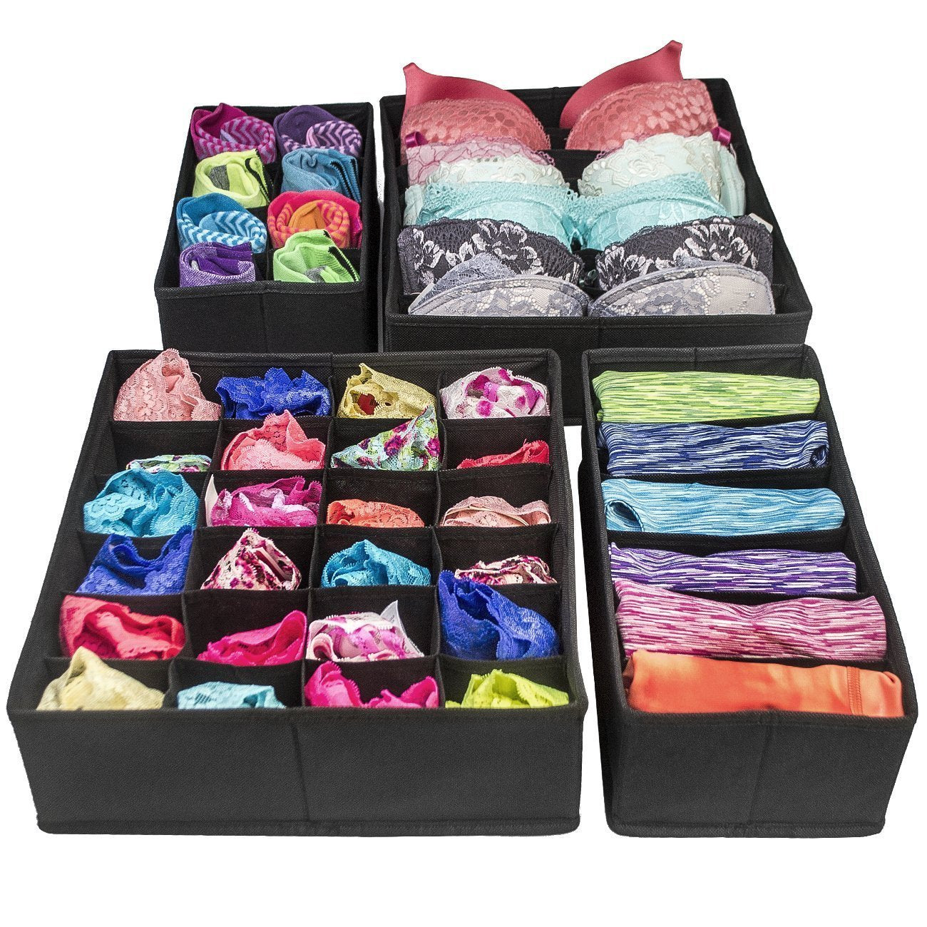 Foldable Closet Underwear Organizer (4 PCS)