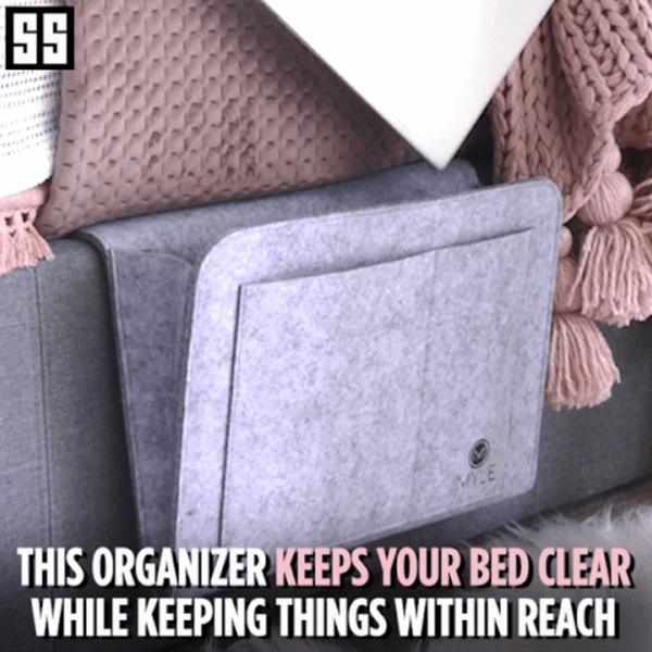 Bedside storage bag