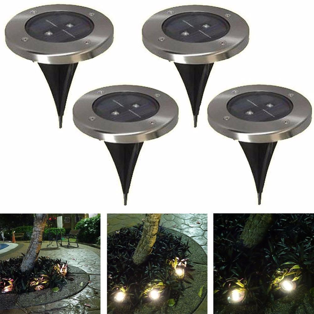 Solar Powered Floor Path LED Light