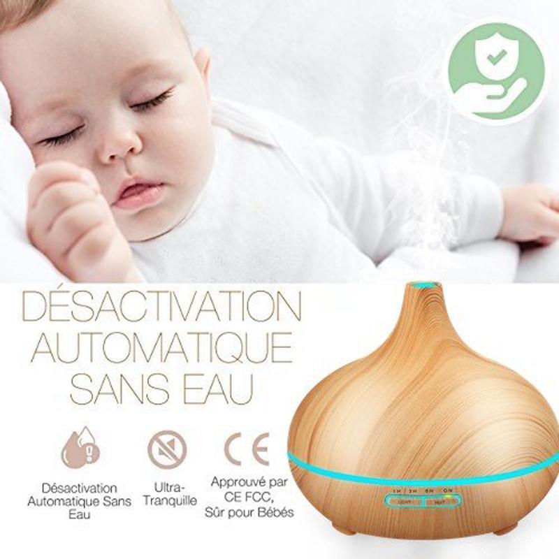 Ultrasonic Wood Grain Aromatherapy Machine