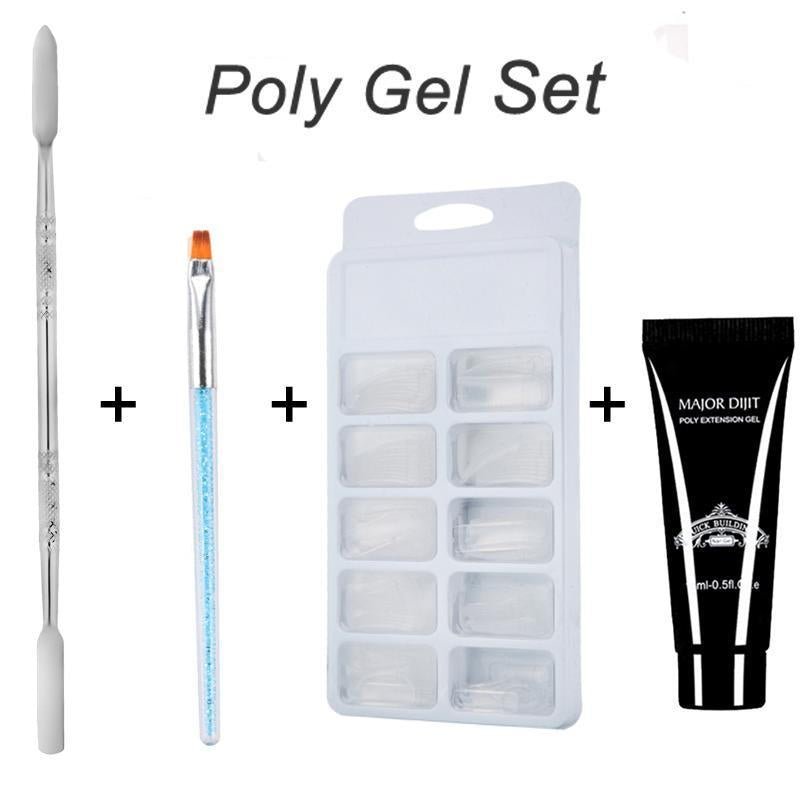 Poly Gel Nail Extension Kit