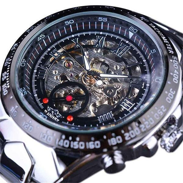 Men’s Skeleton Automatic Mechanical Watch