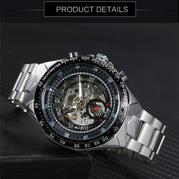 Men’s Skeleton Automatic Mechanical Watch