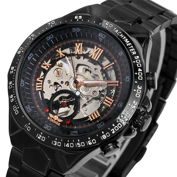 Men’s Skeleton Automatic Mechanical Watch