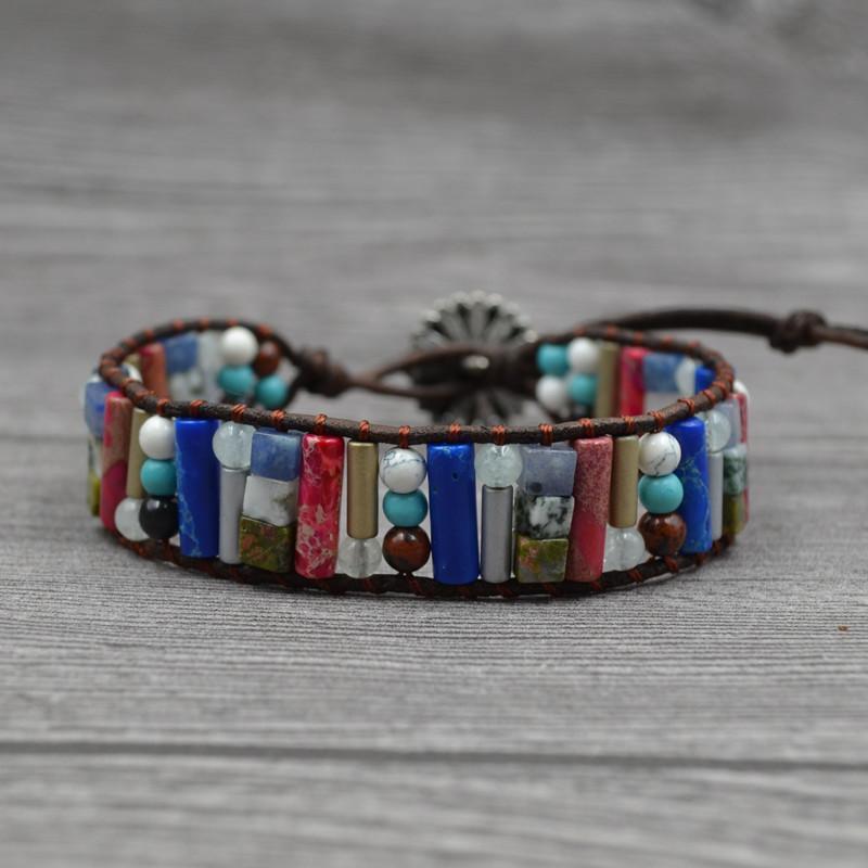 Mixed Stone Positivity Bracelet