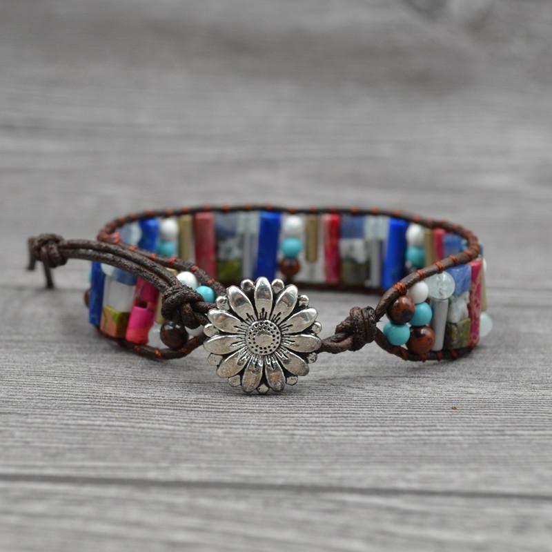 Mixed Stone Positivity Bracelet