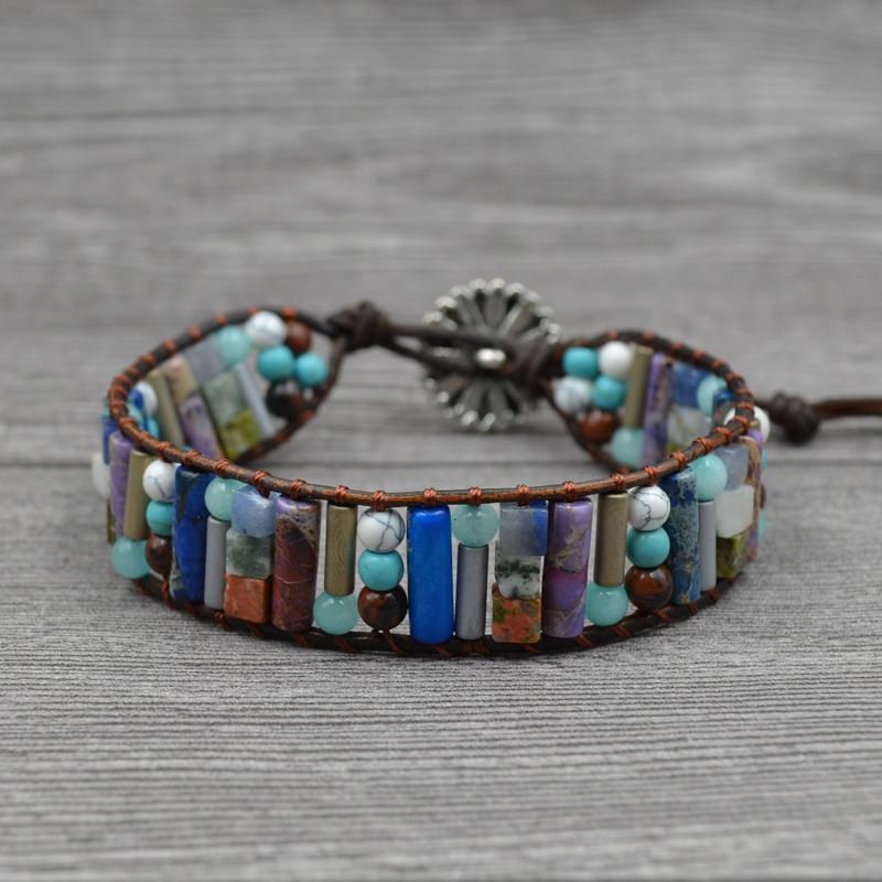 Mixed Stone Positivity Bracelet