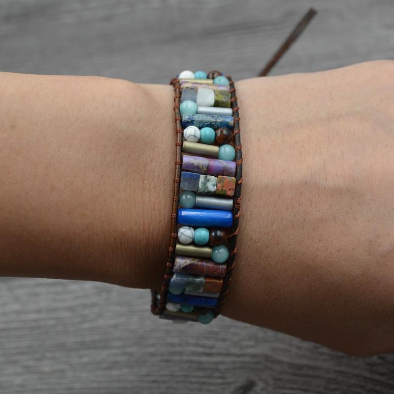 Mixed Stone Positivity Bracelet