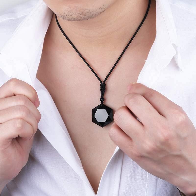 Premium Black Obsidian Talisman