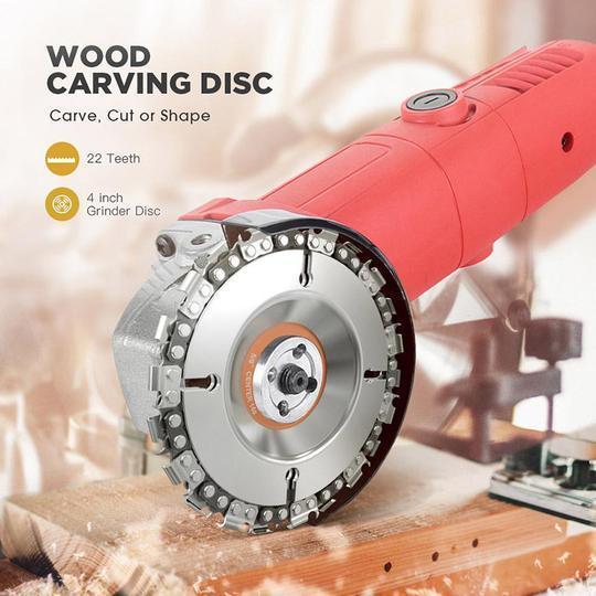 Grinder Wood Carving Chain Disc