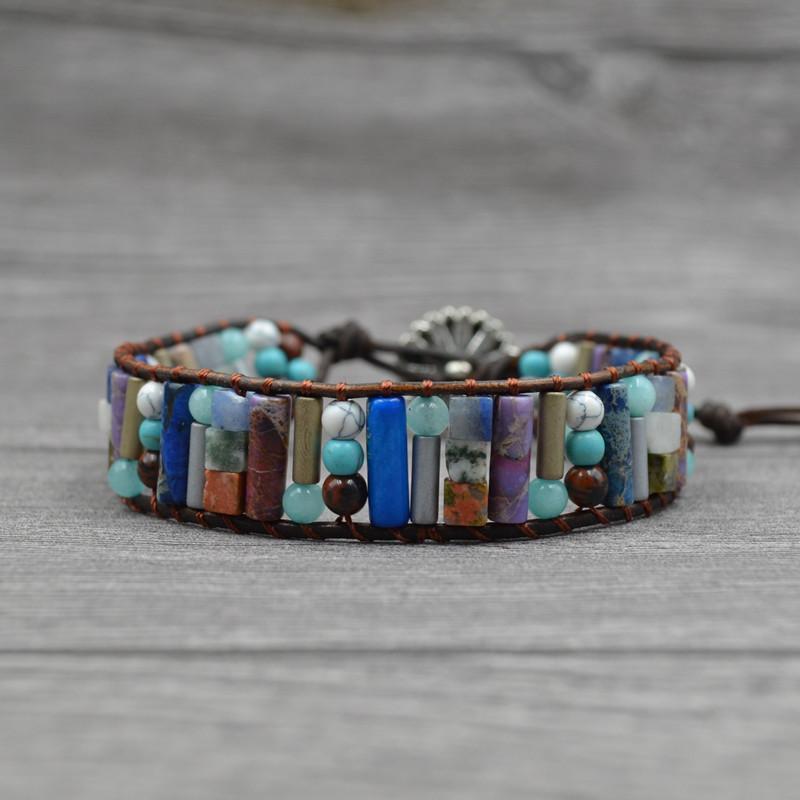 Mixed Stone Positivity Bracelet