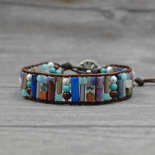 Mixed Stone Positivity Bracelet