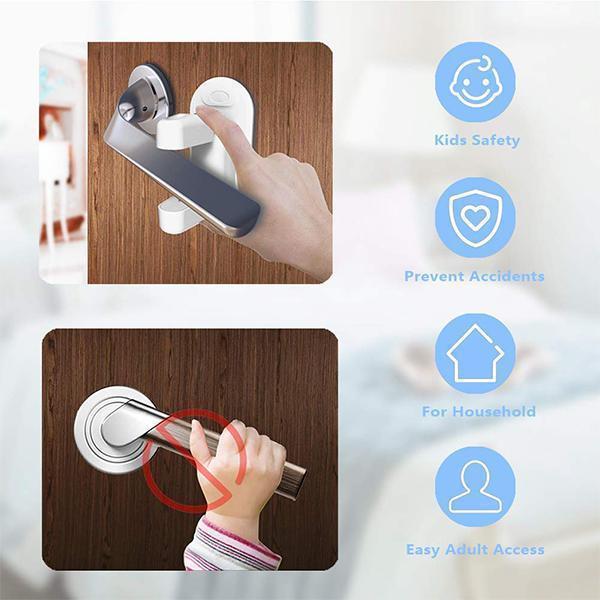 Child Safety Proof Doors Handle Lock