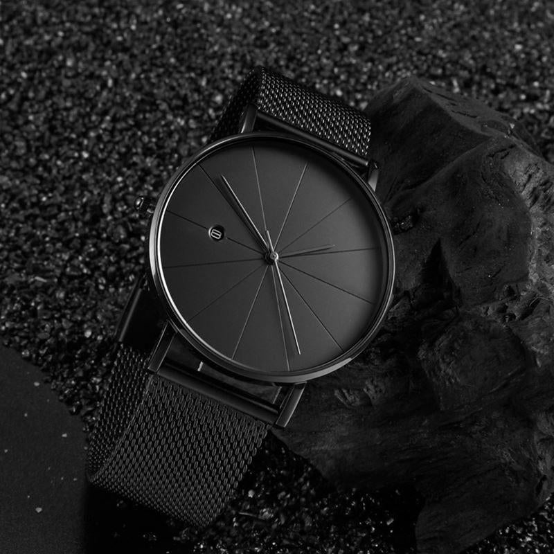 Wasserdichte Männer minimalistische Quarzuhr 19.99 (1pck)