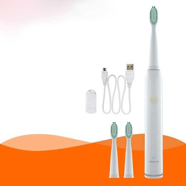 Rechargeable Automatic Acoustic Soft Wool Whitening and Waterproofing Electric Toothbrush for Adults