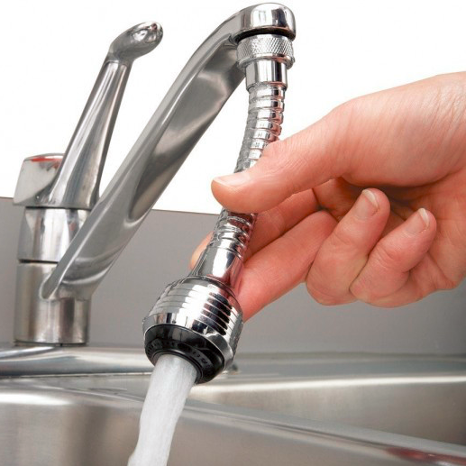 Wasserhahnsprühanformation