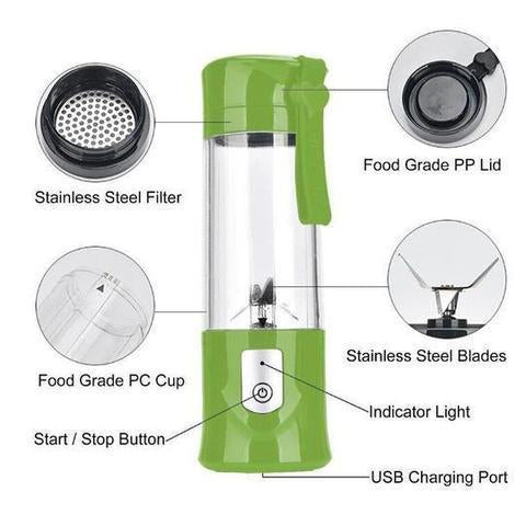 Tragbarer USB Electric Safety Juicer