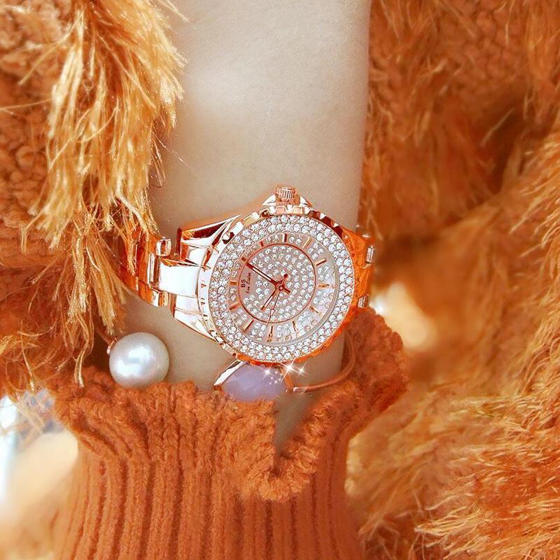 Ladies Rhinestone Watch