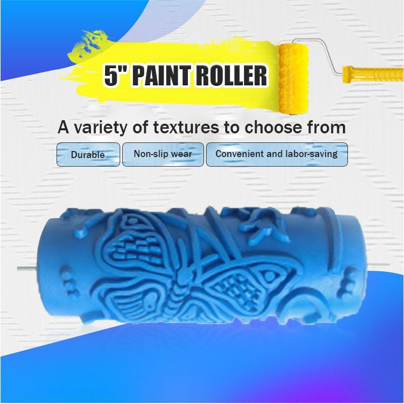 5" Rubber Printing Pattern Roller