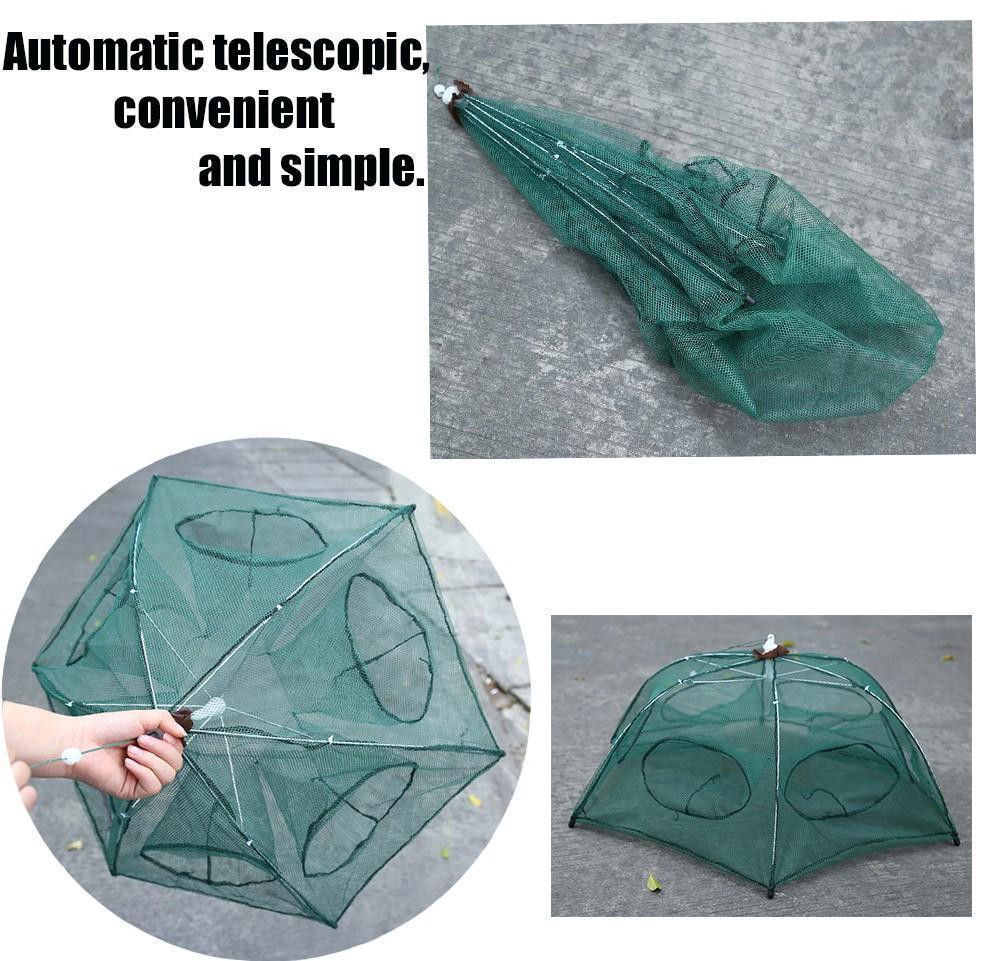 Folded Portable Automatic Fishing Net